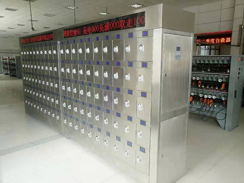矿灯充电柜,智能灯房,智能矿灯充电架 . 智能矿灯充电柜,简洁高效的矿工"眼睛"