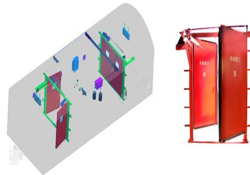 无压风门 . 井下通风选择无压风门更具优势